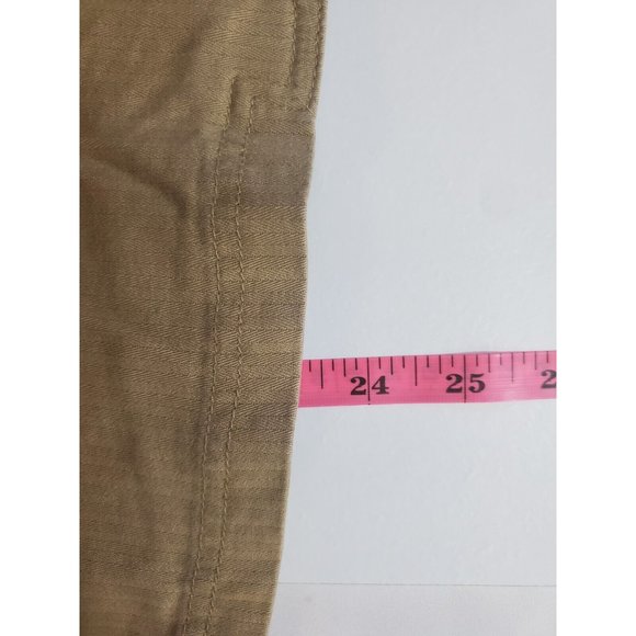Vtg Y2K The Blues Button Down Tan Shacket, Sz XL - Picture 10 of 10